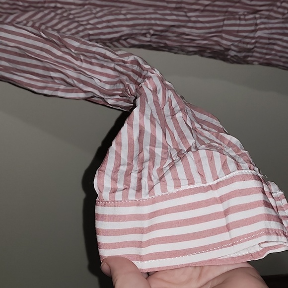 Women's Button Down Blouse - Picture 4 of 5